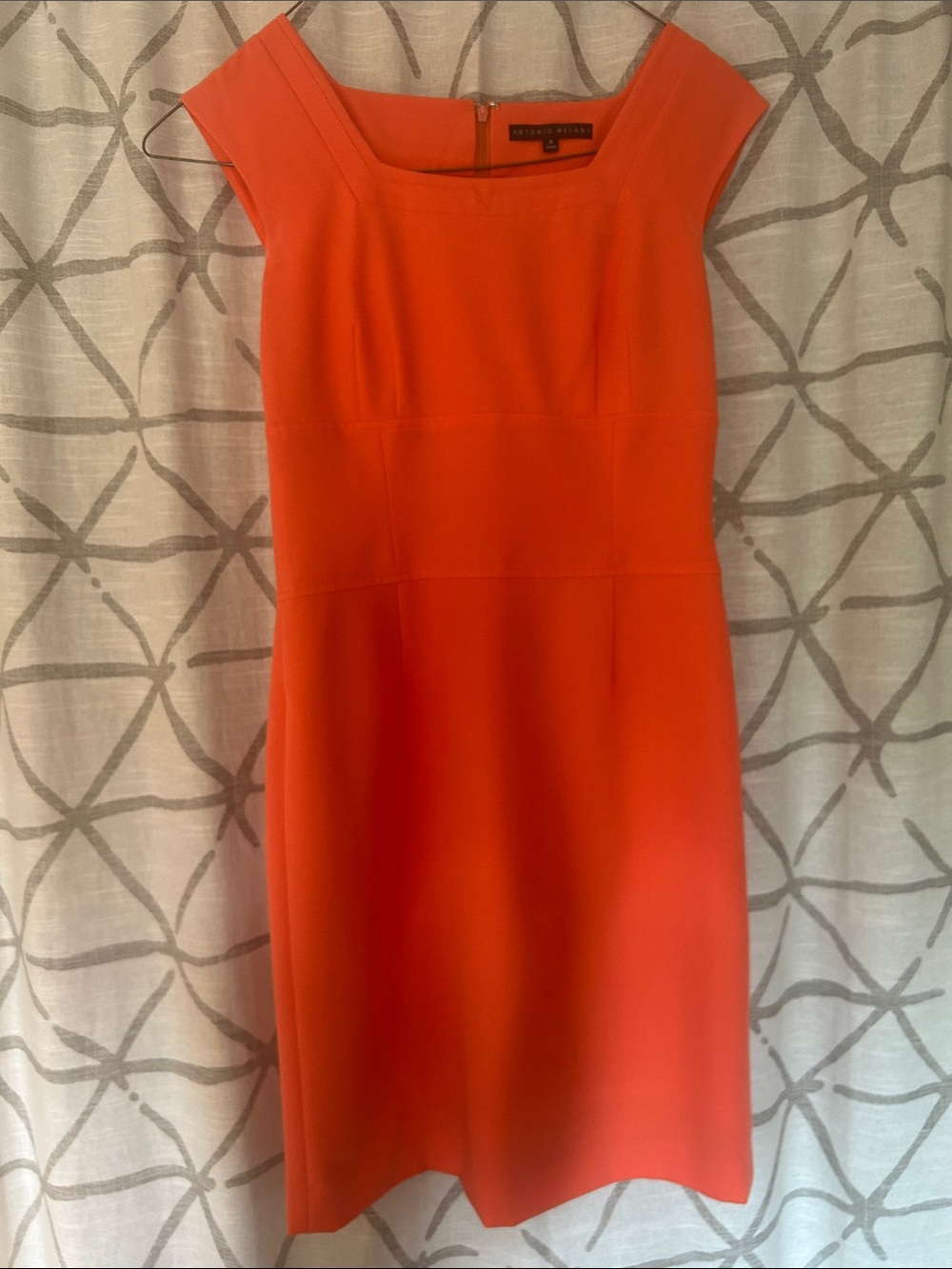 Antonio Melani gorgeous orangish summer dress
